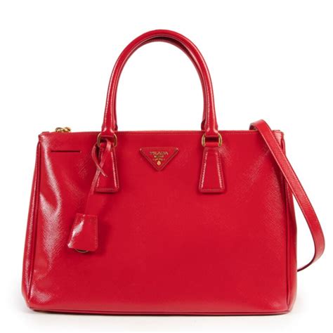 prada patent leather bag red|authentic prada leather bag.